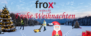Das frox Team wünscht frohe Weihnachten