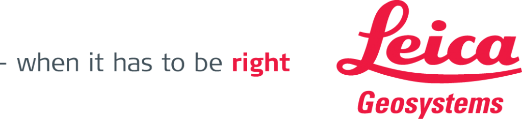Logo - when it has to be right - Leica Geosytems