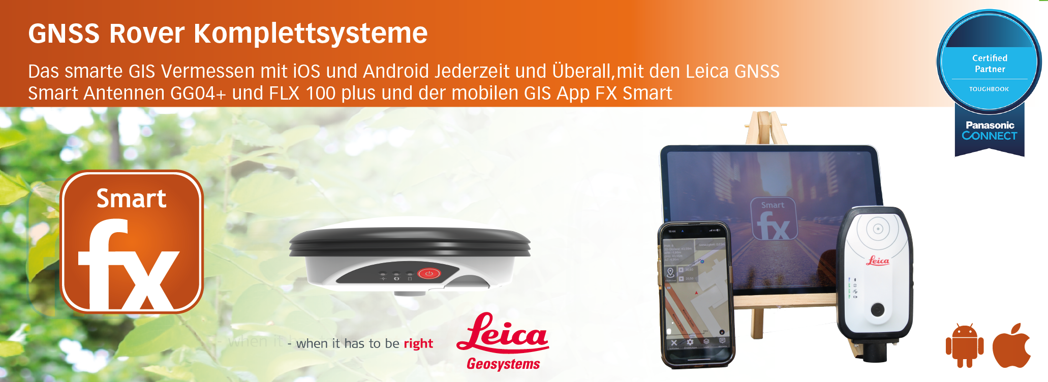 Komplettsystem FX Smart - Die mobile GIS App